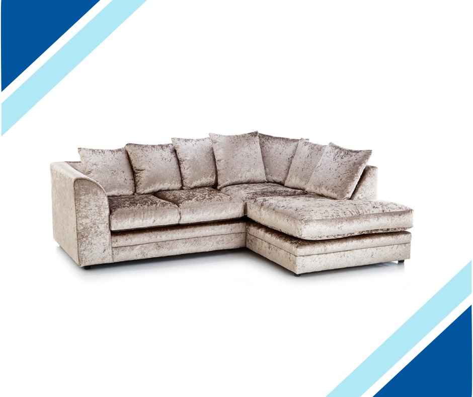 Chicago Crushed Velvet Corner Collection