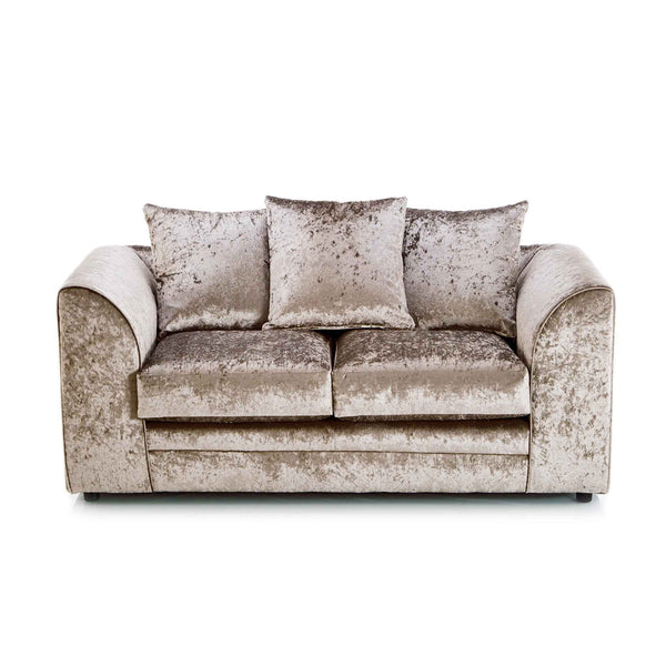 Chicago Crushed Velvet Corner Sofa | Premium LSW Sofas