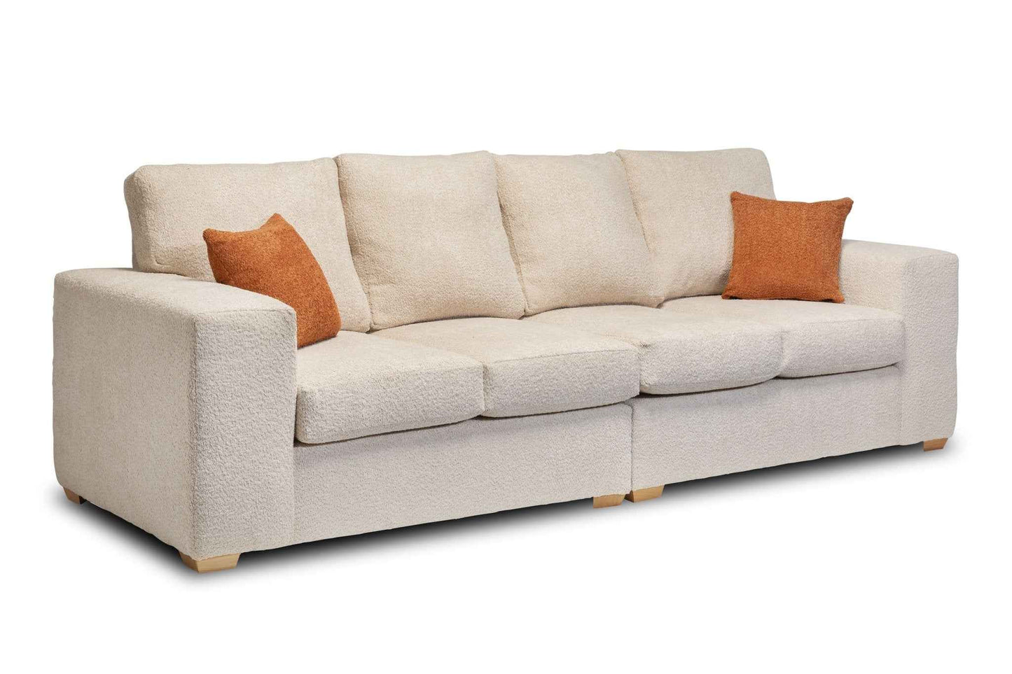 Cloud Fabric 4 Seater Sofa