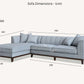 Cooper Boulce Fabric Sofa Corner Collection - Lakeland Sofa Warehouse