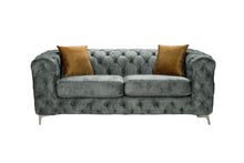 Dakota Premium Fabric Chesterfield Sofa | Luxury LSW Sofas