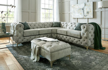 Dakota Premium Fabric Chesterfield Sofa | Luxury LSW Sofas
