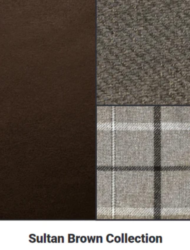 The Darwin Two Tone Fabric Corner Sofa Collection - Lakeland Sofa Warehouse