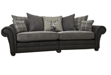 Darwin Two Tone Fabric Sofa