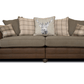 The Darwin Two Tone Fabric Corner Sofa Collection - Lakeland Sofa Warehouse