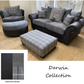 The Darwin Two Tone Fabric Corner Sofa Collection - Lakeland Sofa Warehouse