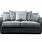 The Darwin Two Tone Fabric Corner Sofa Collection - Lakeland Sofa Warehouse