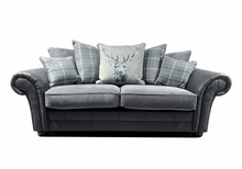 Darwin Two Tone Fabric Sofa