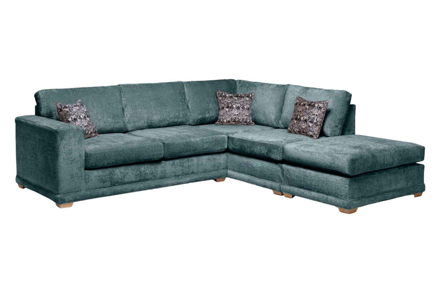 Deluxe Fabric Corner Sofa