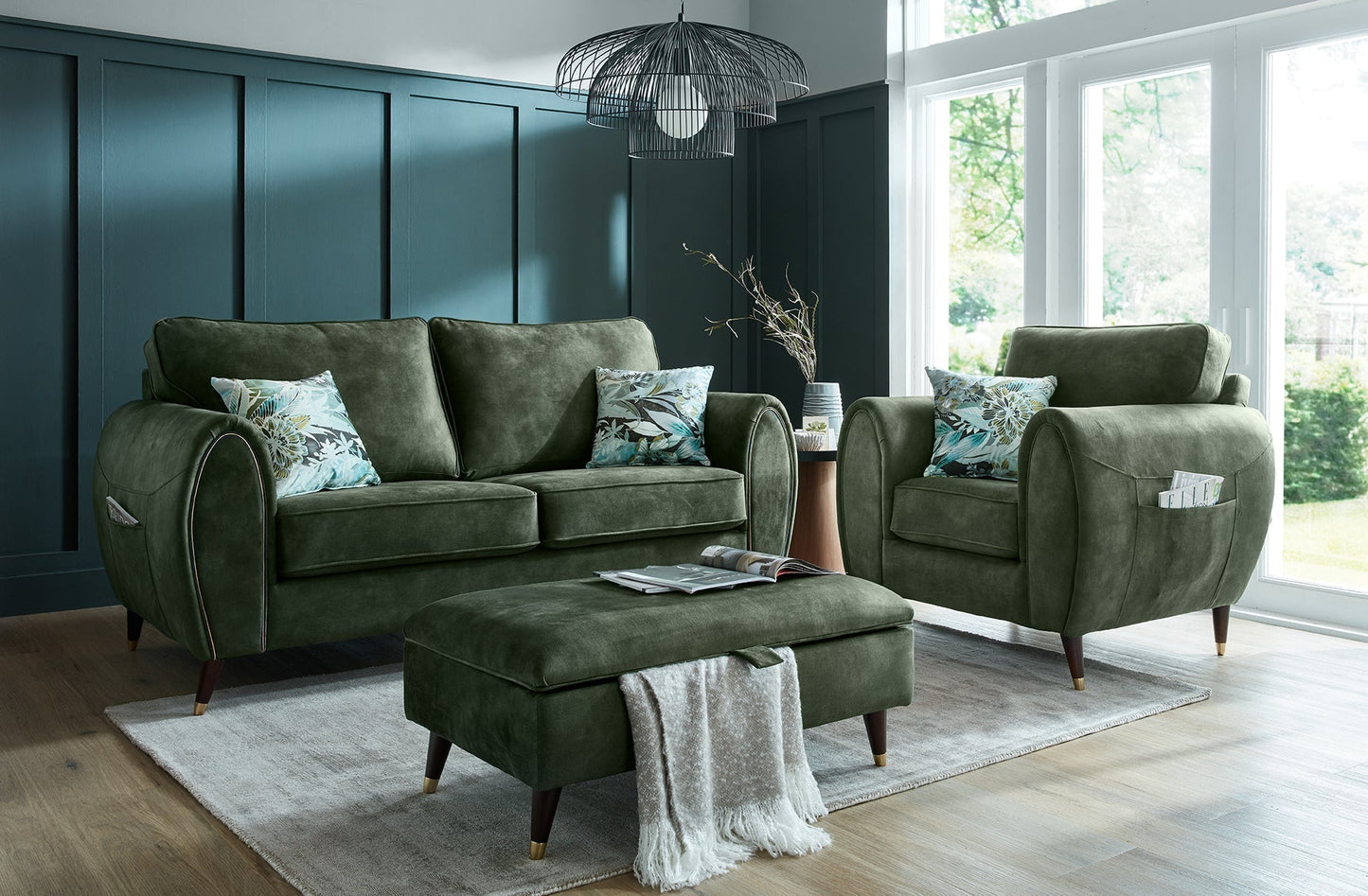 Denver Fabric Corner Sofa Collection - Lakeland Sofa Warehouse