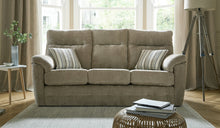 Dynasty Premium Fabric High-Back Sofa Luxury - LSW Sofas
