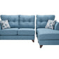 Eclipse Fabric Corner Sofa Collection - Lakeland Sofa Warehouse
