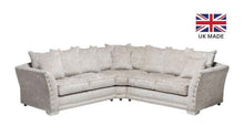 Essex Chenille Fabric Corner Sofa - Premium Luxury | LSW Sofas