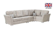 Essex Chenille Fabric Corner Sofa - Premium Luxury | LSW Sofas
