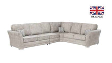 Essex Chenille Fabric Corner Sofa - Premium Luxury | LSW Sofas