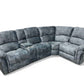 Grange Fabric Modular Electric Corner Sofa - With USB Ports
