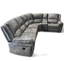 Grange Fabric Electric Recliner Corner Sofa Luxury - LSW Sofas