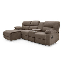 Chloe Premium Fabric Recliner Sofa with Chaise | LSW Sofas