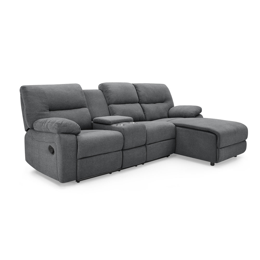 Harrison 3 Seater Recliner Sofa With Chaise - Lakeland Sofa Warehouse