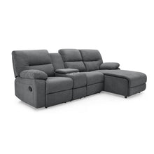 Chloe Premium Fabric Recliner Sofa with Chaise | LSW Sofas