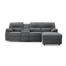 Chloe Premium Fabric Recliner Sofa with Chaise | LSW Sofas