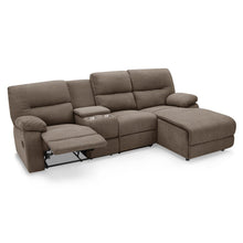 Chloe Premium Fabric Recliner Sofa with Chaise | LSW Sofas
