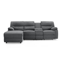 Chloe Premium Fabric Recliner Sofa with Chaise | LSW Sofas