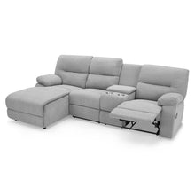 Chloe Premium Fabric Recliner Sofa with Chaise | LSW Sofas