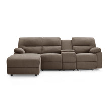 Chloe Premium Fabric Recliner Sofa with Chaise | LSW Sofas