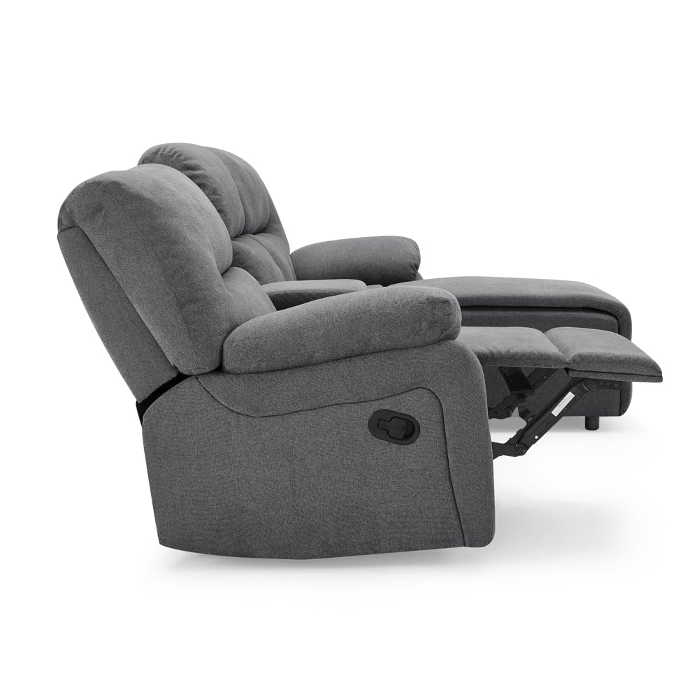 Harrison 3 Seater Recliner Sofa With Chaise - Lakeland Sofa Warehouse