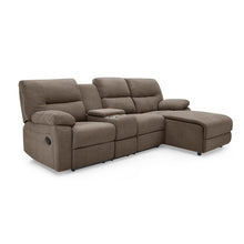 Chloe Premium Fabric Recliner Sofa with Chaise | LSW Sofas