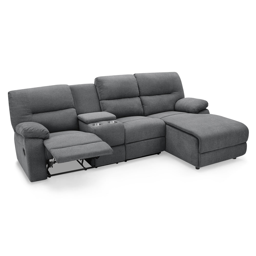 Harrison 3 Seater Recliner Sofa With Chaise - Lakeland Sofa Warehouse