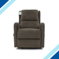 Grasmere Rise and Recline Armchair Electric Dual Motor Brown - Lakeland Sofa Warehouse