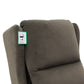 Grasmere Rise and Recline Armchair Electric Dual Motor Brown - Lakeland Sofa Warehouse