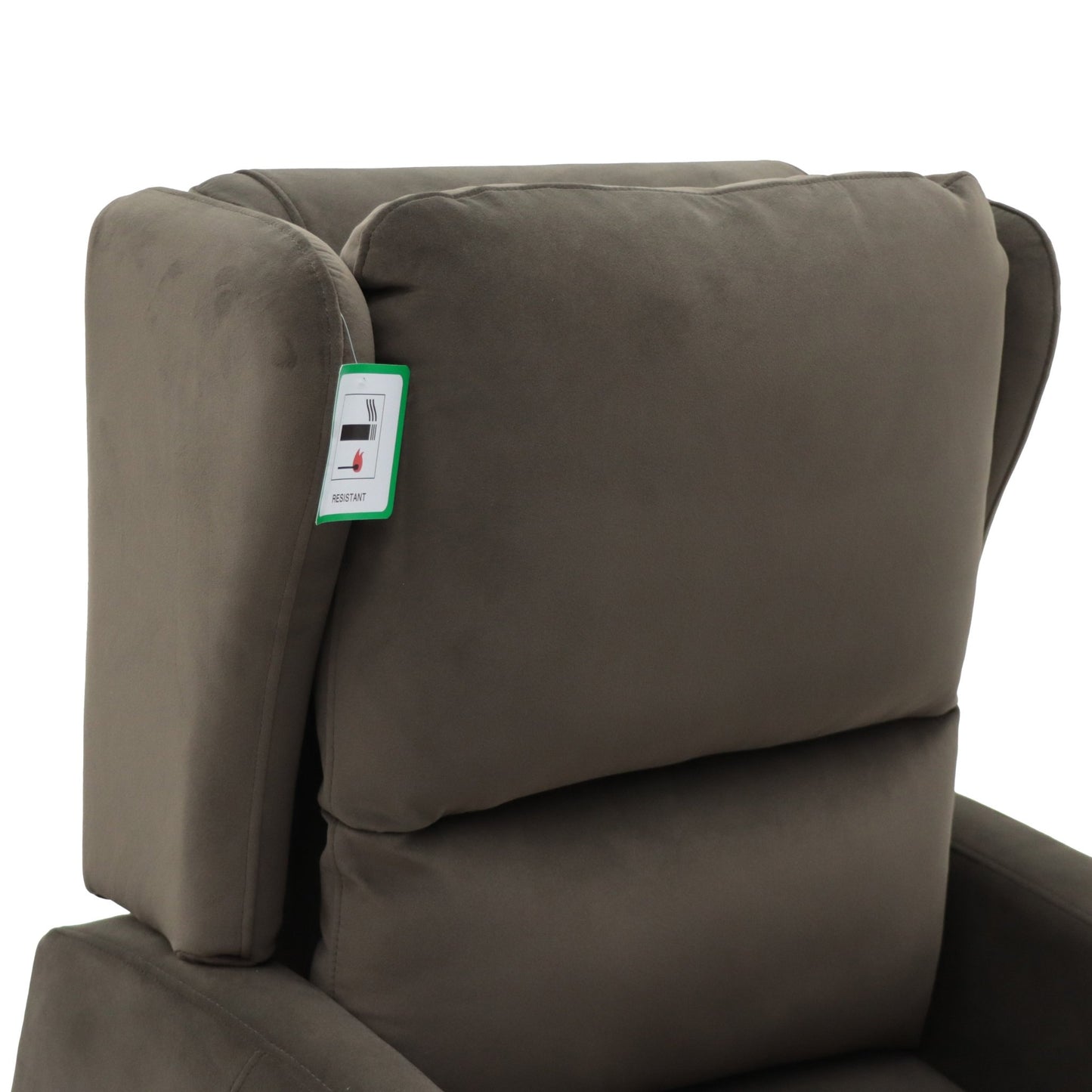 Grasmere Rise and Recline Armchair Electric Dual Motor Brown - Lakeland Sofa Warehouse