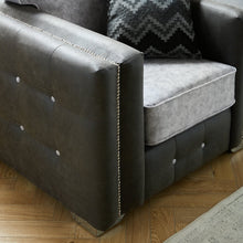 Horizon Leather and Fabric Premium Sofa | LSW Sofas