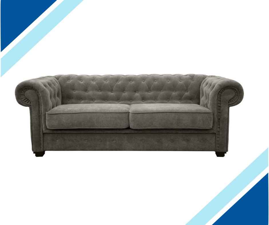 Ireby Chesterfield Sofa Bed In Fabric