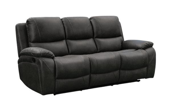Isobella Premium Fabric Manual Reclining Sofa | LSW Sofas