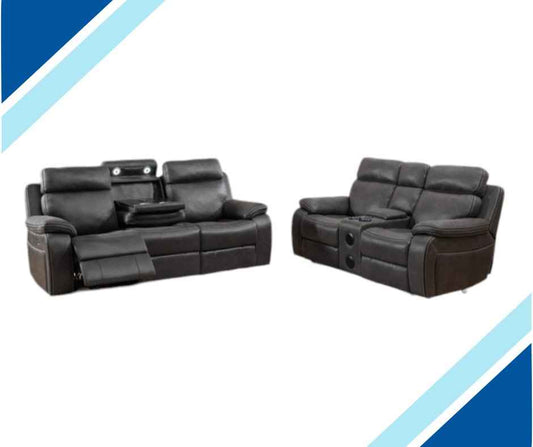 Ivana Tech Power Recliner Sofa With Bluetooth