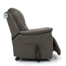 Keswick Fabric Dual Motor Rise and Recline Armchair | LSW Sofas