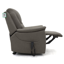 Keswick Fabric Dual Motor Rise and Recline Armchair | LSW Sofas