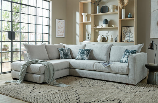 Leon Fabric Corner Sofa Collection - Lakeland Sofa Warehouse