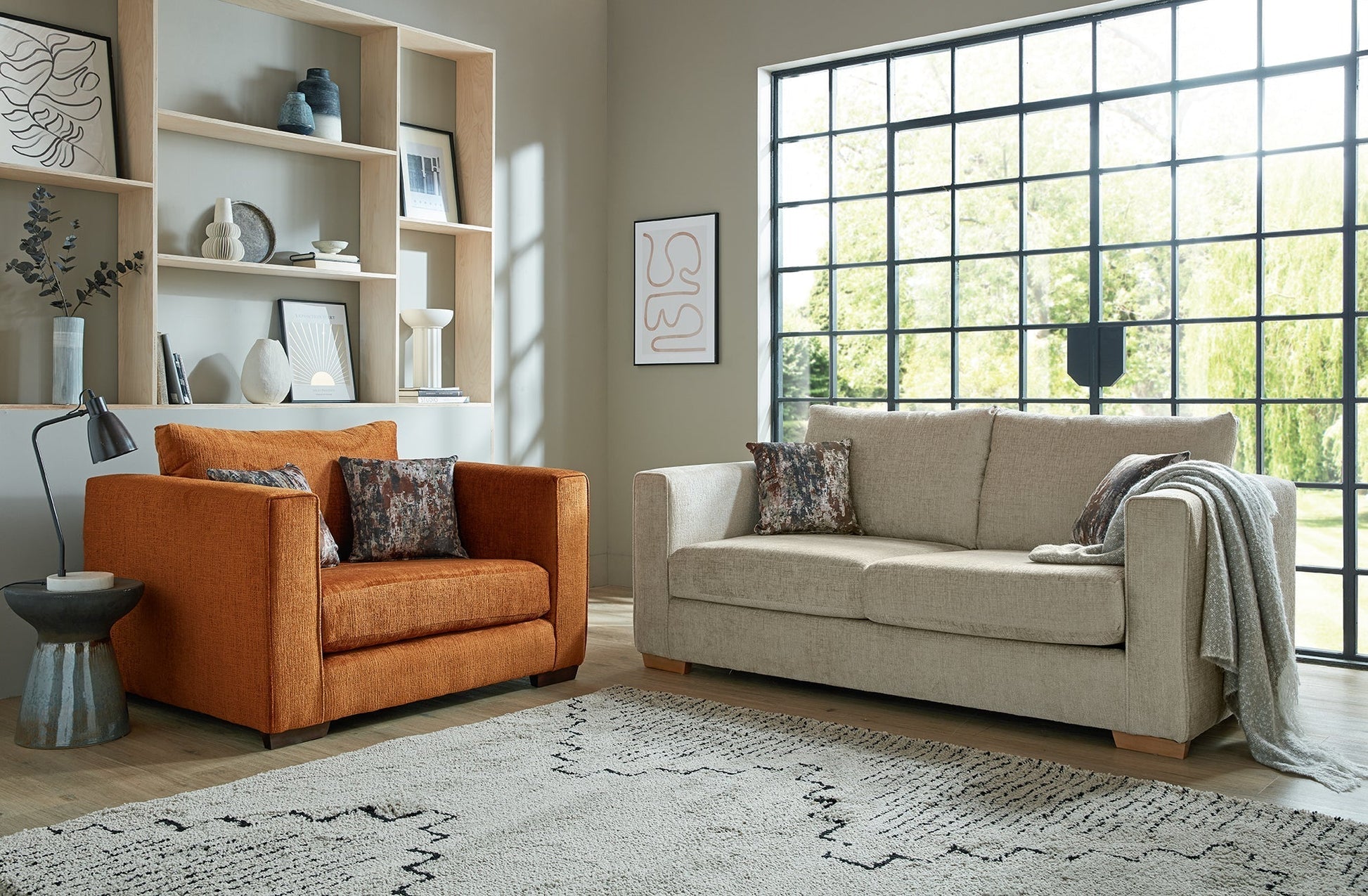 Leon Fabric Corner Sofa Collection - Lakeland Sofa Warehouse