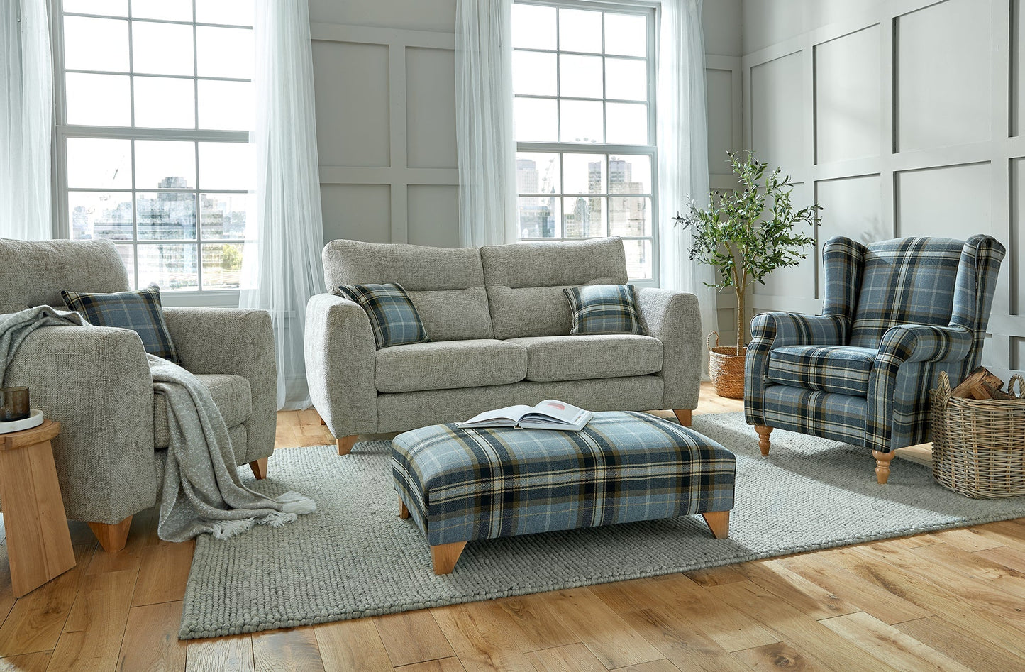 Lisburn Fabric Corner Sofa Collection - Lakeland Sofa Warehouse