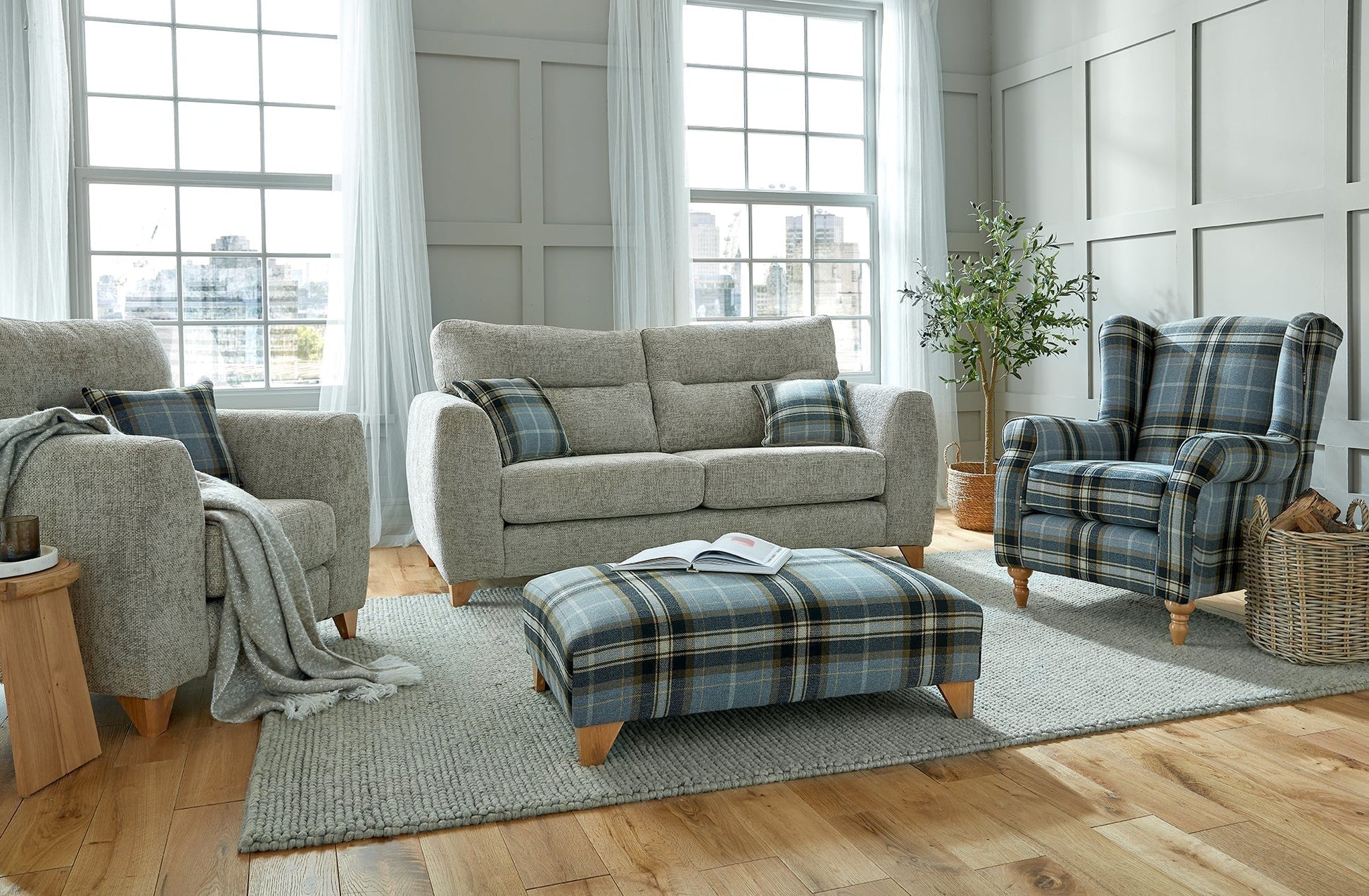 Lisburn Fabric Corner Sofa Collection - Lakeland Sofa Warehouse
