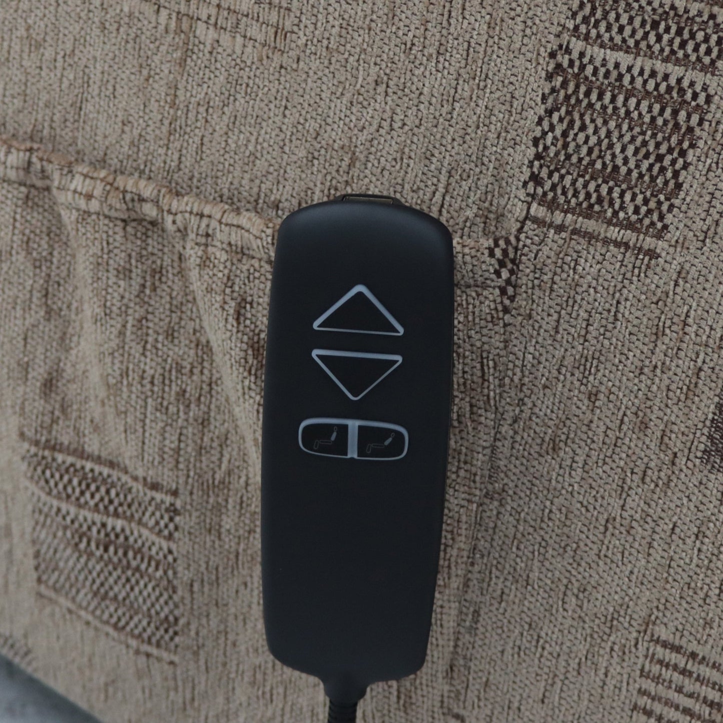 Windermere Patterned Rise and Recline Armchair Electric Dual Motor - Lakeland Sofa Warehouse