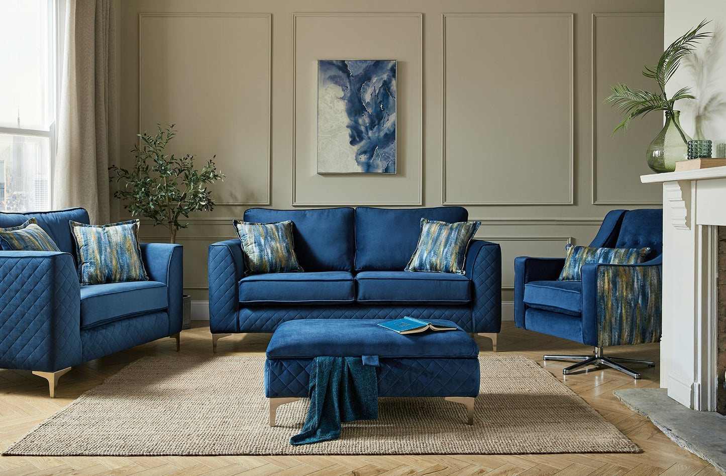 Mayfair Fabric Corner Sofa Collection - Lakeland Sofa Warehouse