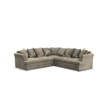 Mellors Chenille Fabric Corner Sofa - Premium Luxury LSW Sofas