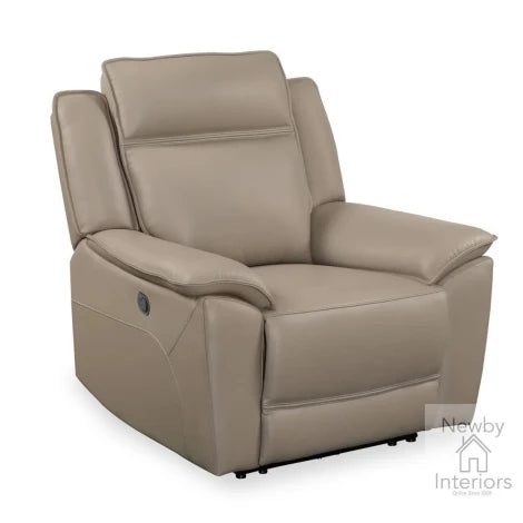 Melnik Premium Real Leather Recliner Sofa | LSW Sofas