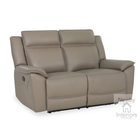 Melnik Premium Real Leather Recliner Corner Sofa | LSW Sofas